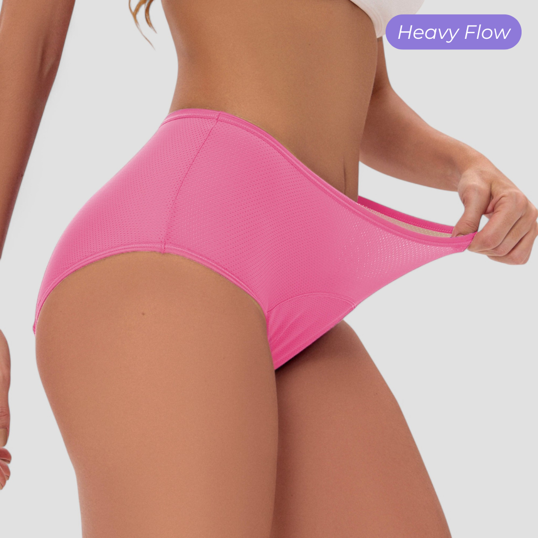 Breeze Fit Leakproof Heavy Flow 1-Pack Pink