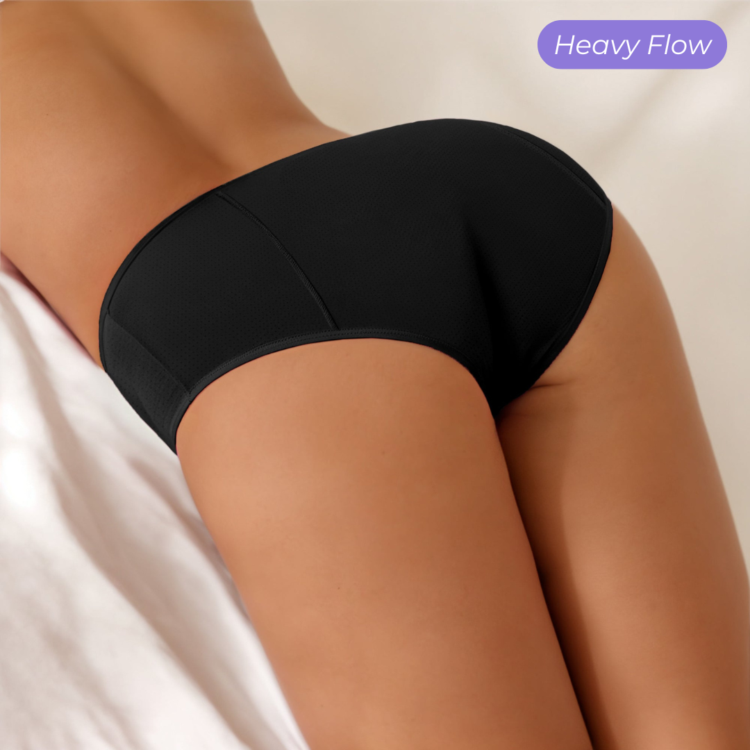 Breeze Fit Leakproof Heavy Flow 1-Pack Black